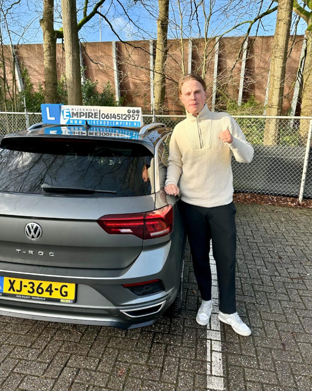 Instagram post from rijschoolempire. This post is in position 1.