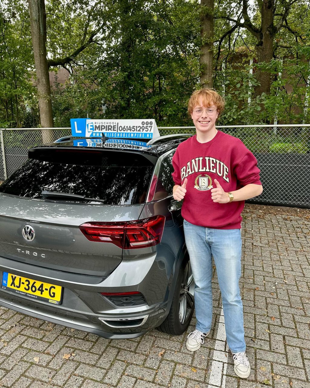 Instagram post from rijschoolempire. This post is in position 1.